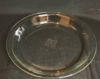 clear pie dish