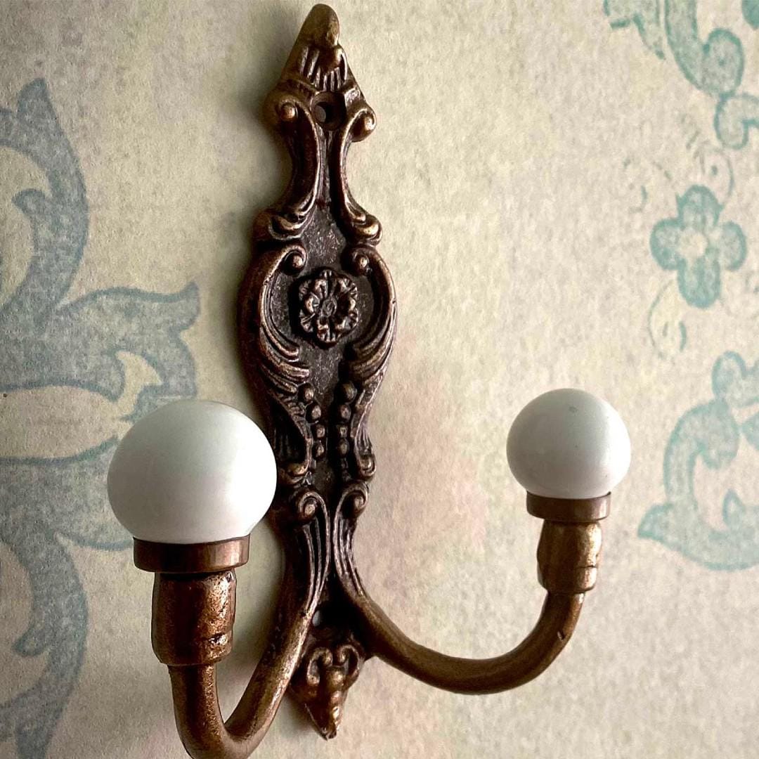 vintage look coat hooks
