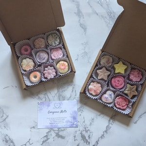 Luxury Soy Wax Melt Gift Set | 9 Perfume-Inspired Melts | Letterbox Friendly