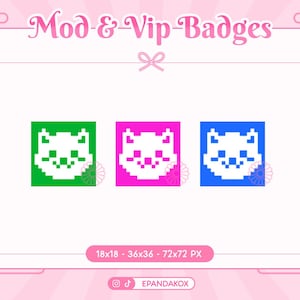 Shiba Mod and Vip Sub Badges, Twitch VIP Badge, Twitch Animal Badges, Twitch Moderator Badge, Artist Sub badges Twitch, Shiba Dog Sub Badges