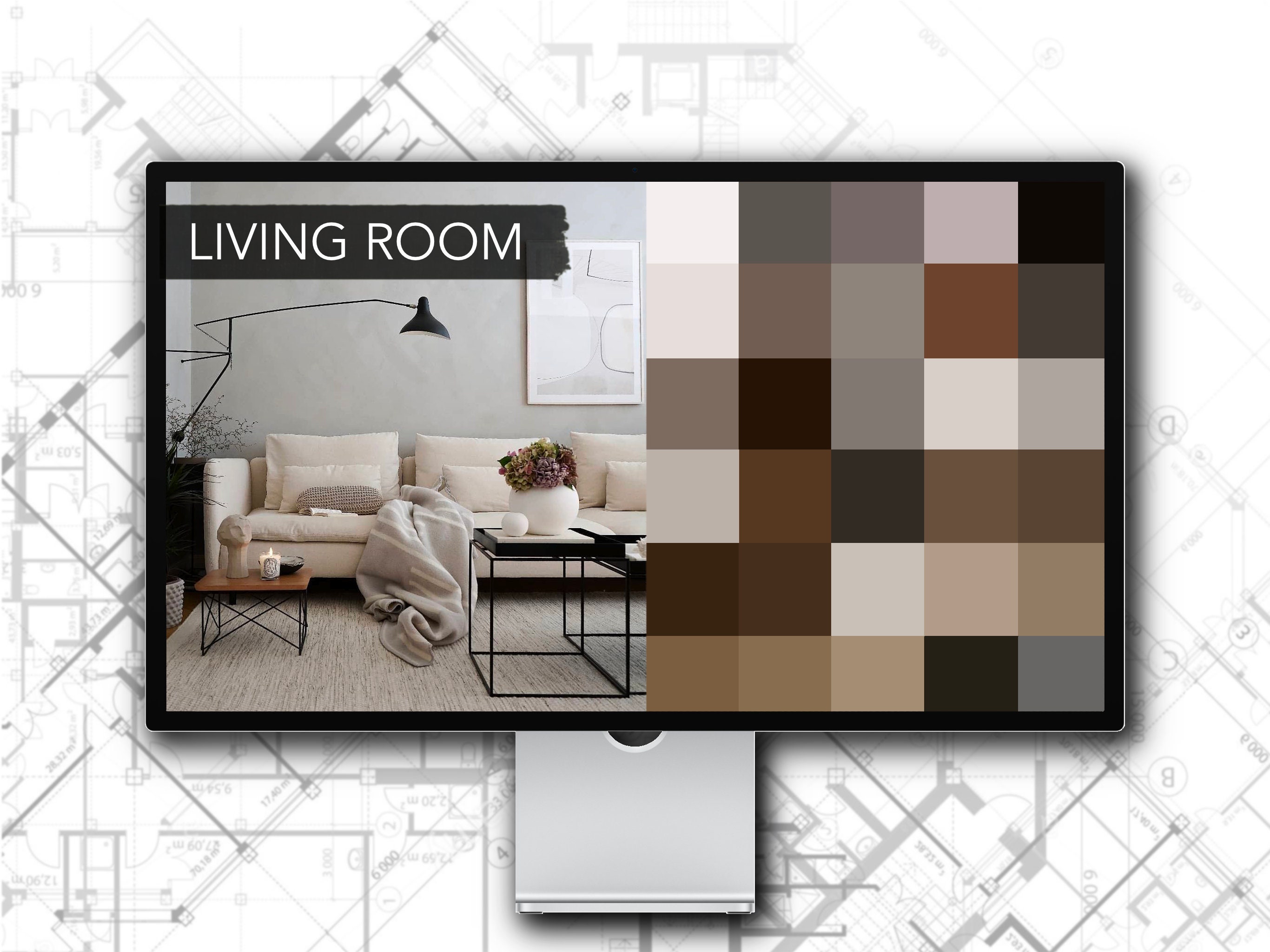 Color Palette HEX Codes 150 Colors - Scandinavian Collection, HEX Codes ...