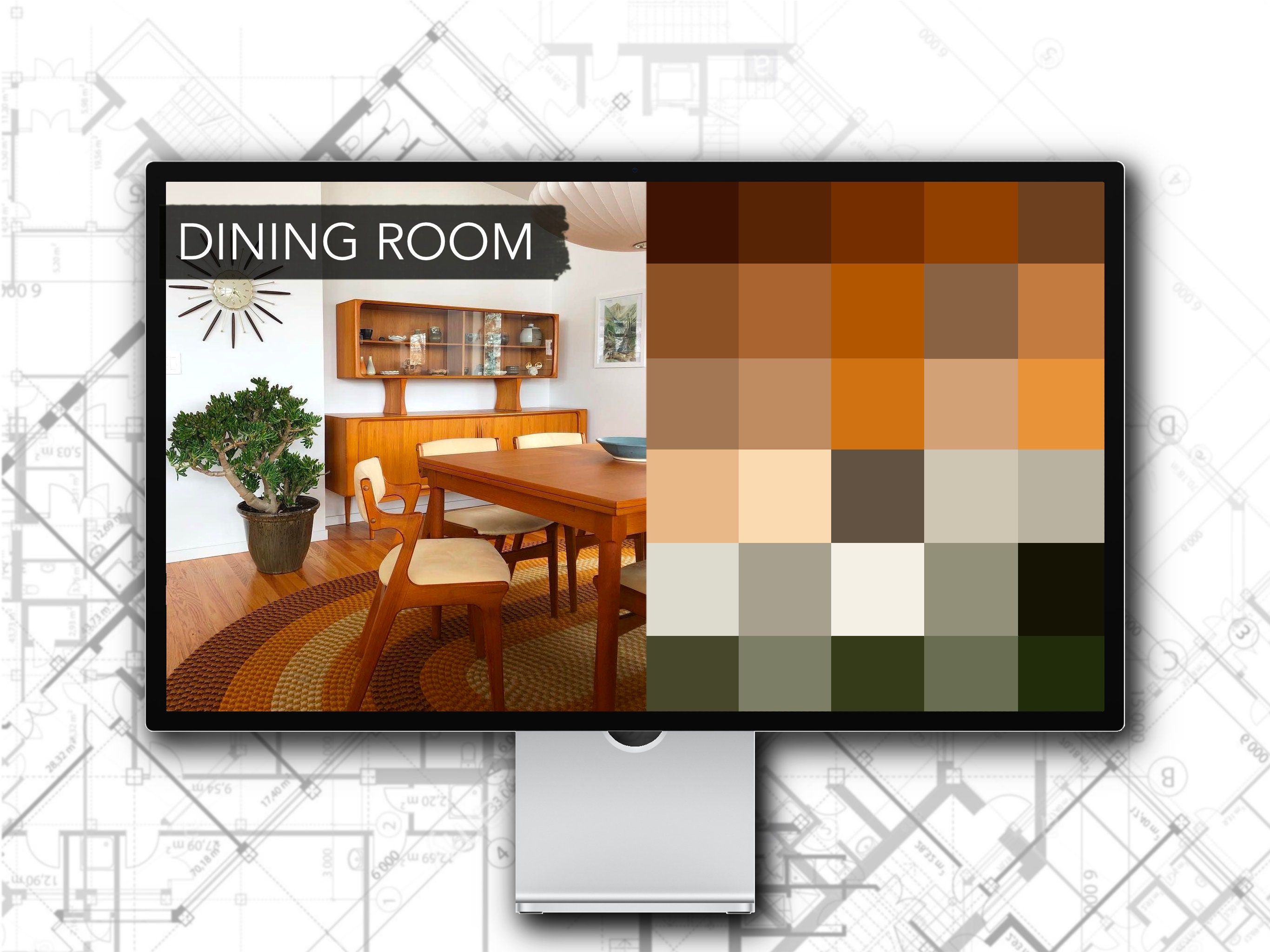 Color Palette HEX Codes 150 Colors - Vintage Collection, HEX Codes for ...
