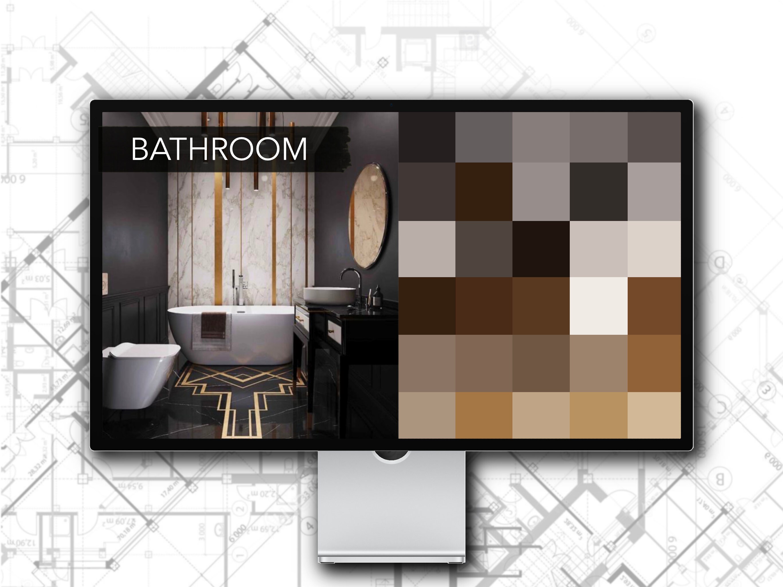 Color Palette HEX Codes 150 Colors - Art Deco Collection, HEX Codes ...