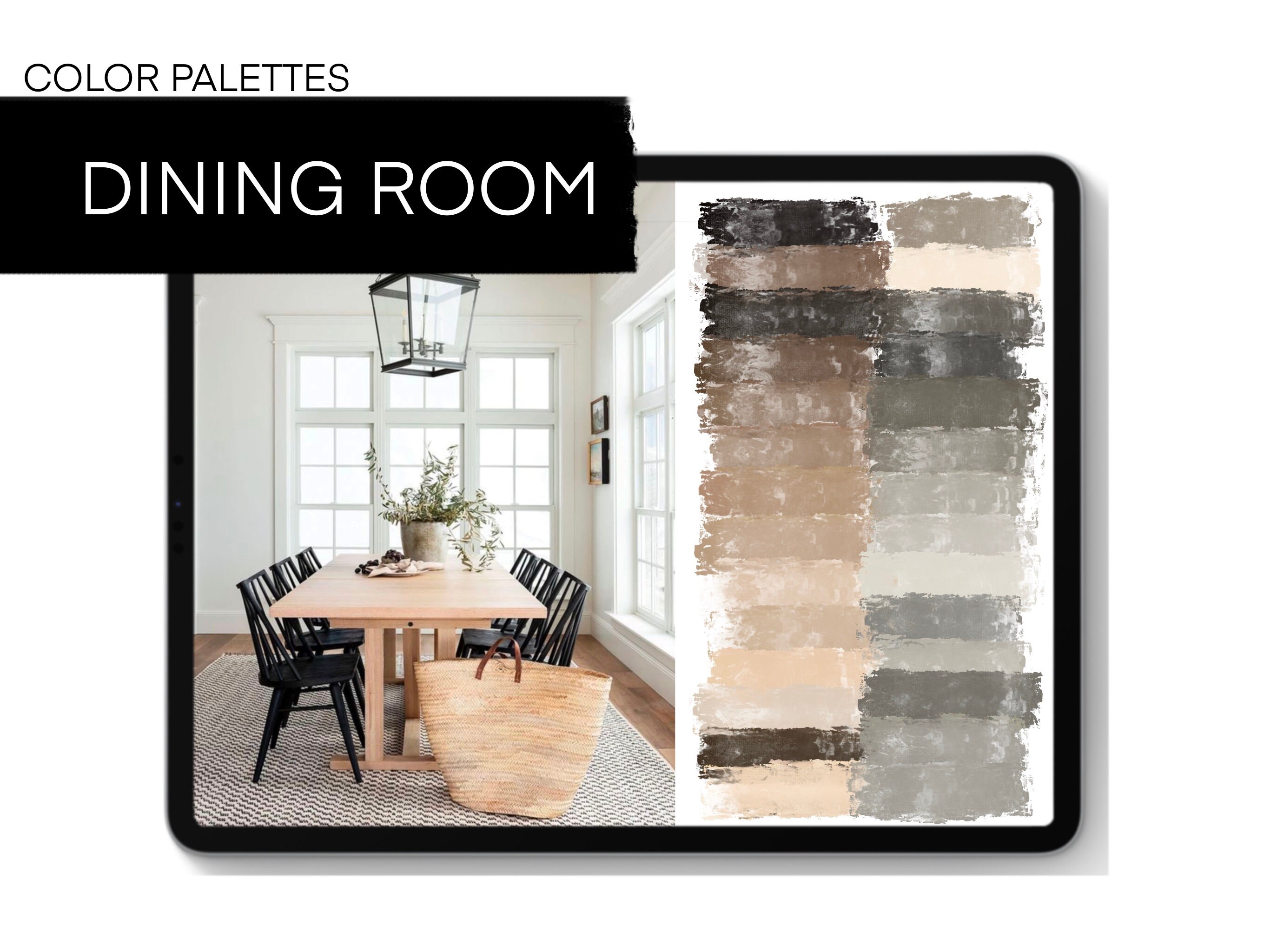 Cottage Color Palettes for Procreate | 150 Colors for Interior Design ...