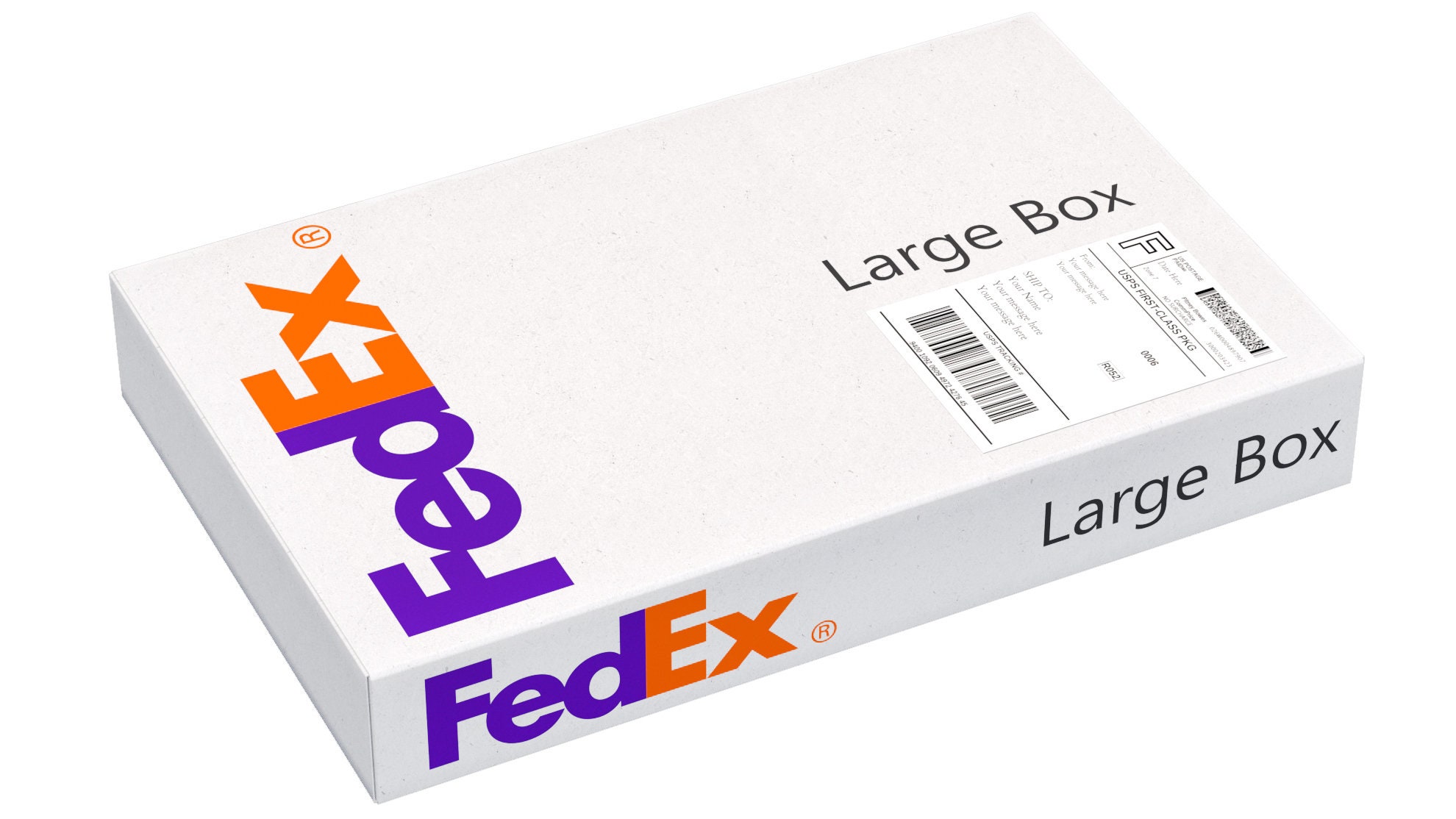 Fedex box dimensions