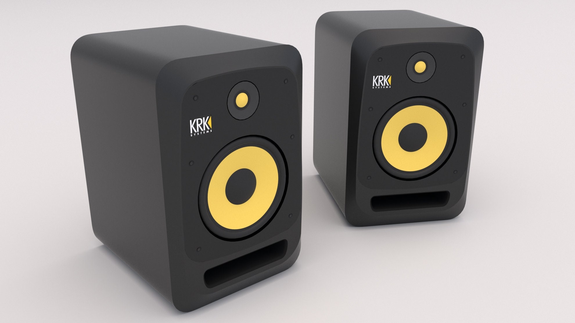 High detailed KRK V8 S4 Studio Monitor 32,133 Polygons 21,908 Included: 16 ...