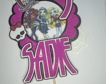 Monster High cake topper