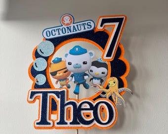 Octonauts cake topper