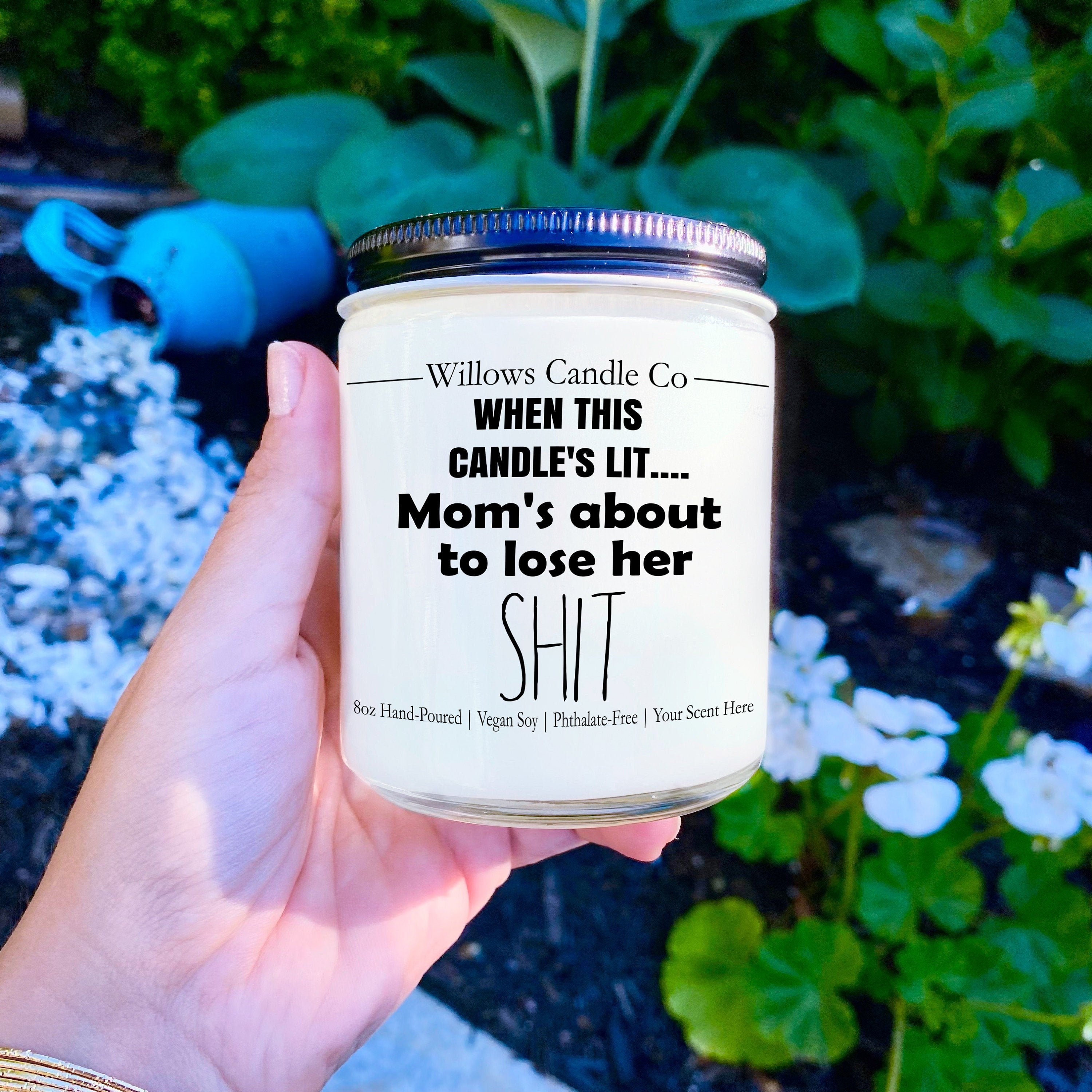 When This Candle is Lit Candle Funny Mom Mother Gift Soy Wax Etsy