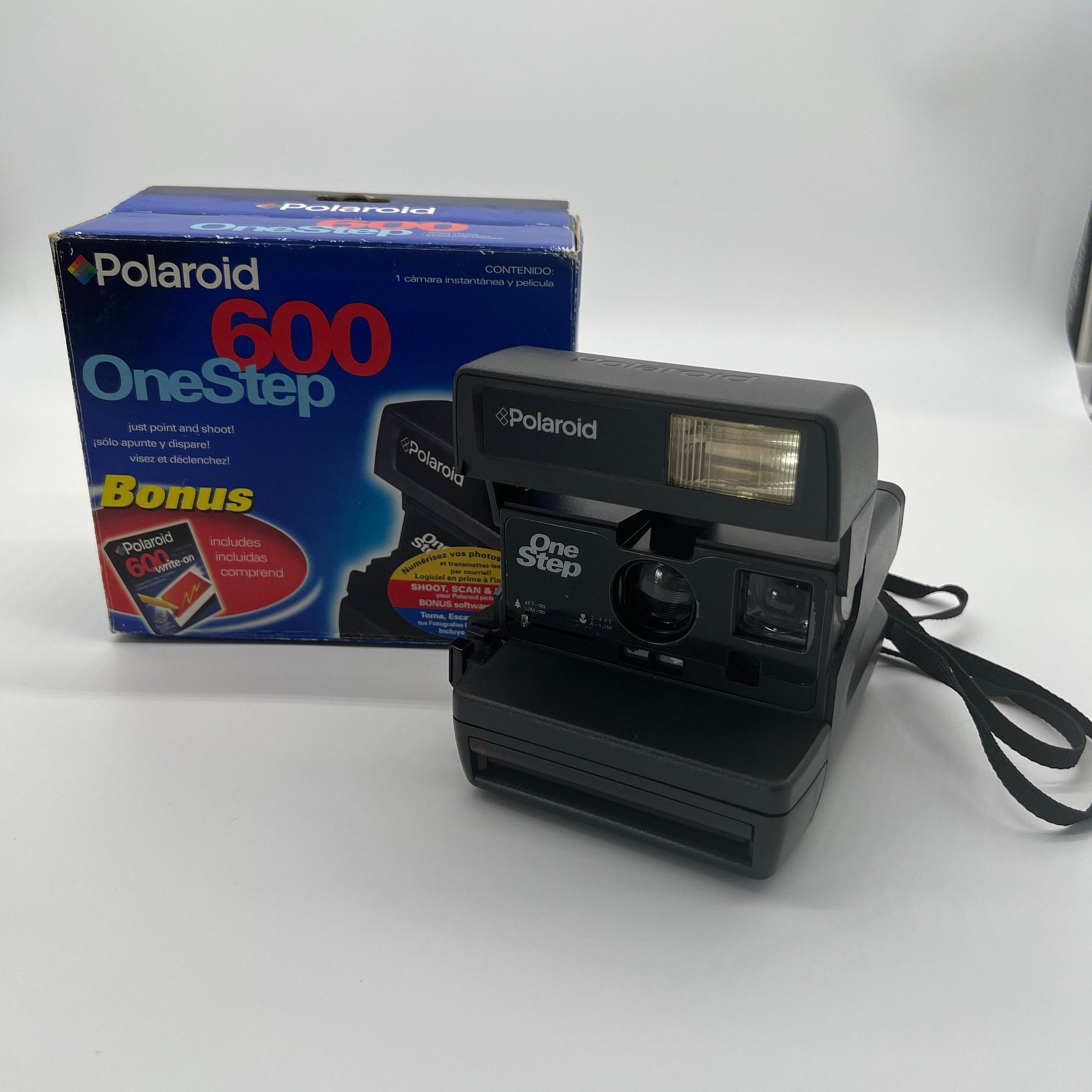 Polaroid One-Step 600 – Cámara instantánea.