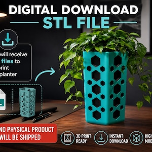 Ring Indoor Cam Plus Cover | Planter Style Housing Disguise | 3D Print STL file (Digital Download)