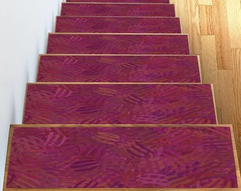 Modern Non-Slip Stair Treads: Custom 3D Stair Rugs