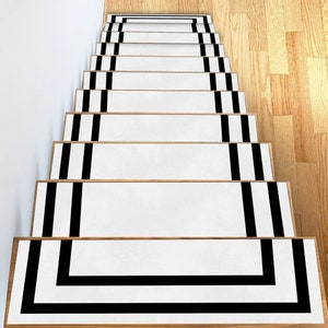 Stair Treads Rug,Personalized Stair Treads,Stylish,Safety,Stair Treads,Self-Slip Sole Stair Decor, Non-Slip Stair,Stair Treads Set,Gift Mat