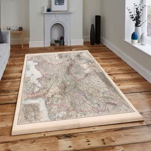 Deutsches Reich,Housewarming Gift, Floor Non Slip Rug, Home Decoration, Themed Rug, Learning Rug, Kids Play Rug, Gift For him, Gift For Her