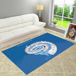Geologic Time Spiral Rug: World Map Education Rug, Map Rug, Vortex Map ...
