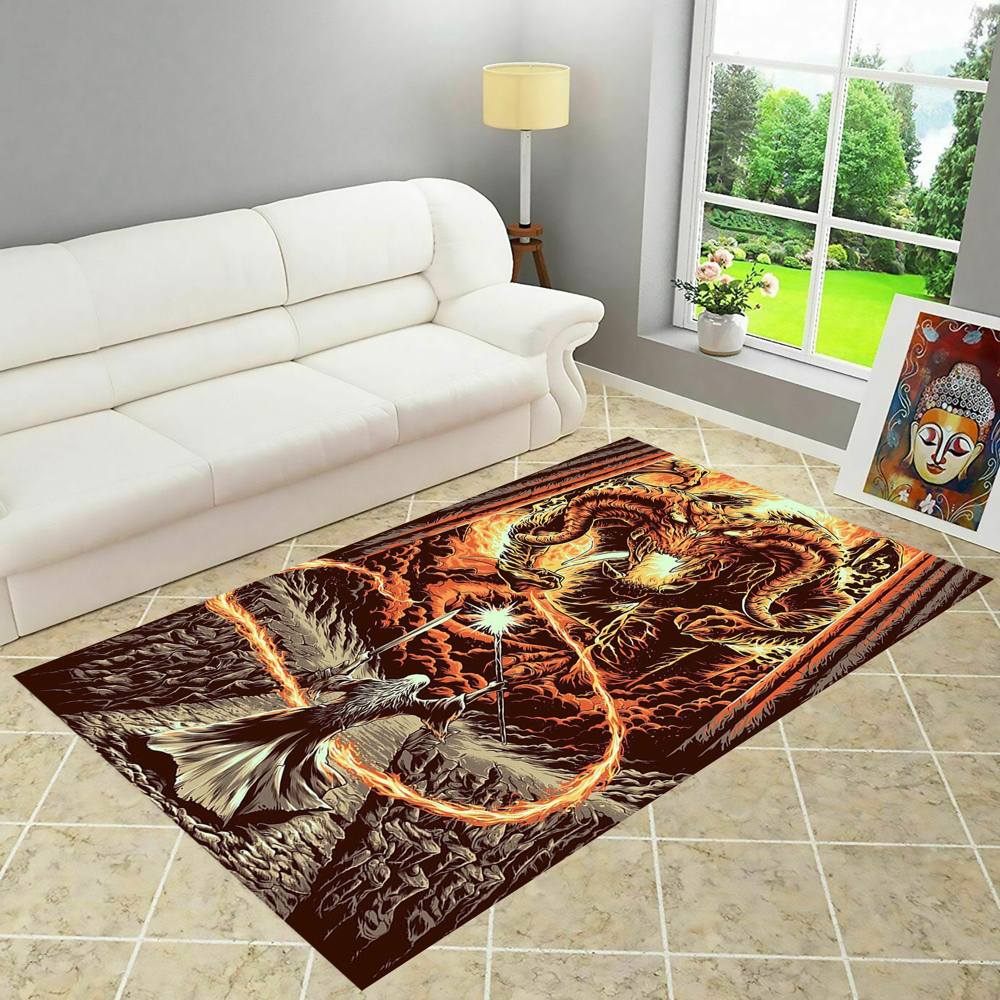 The Lord of Rings Rug,Wohnkultur,Colleague Gift,Entrway Rug,Neon Rug,Living Room Rug,Popular Rug,Movie Rug,Modern Area Rug,Non-Slip Rug