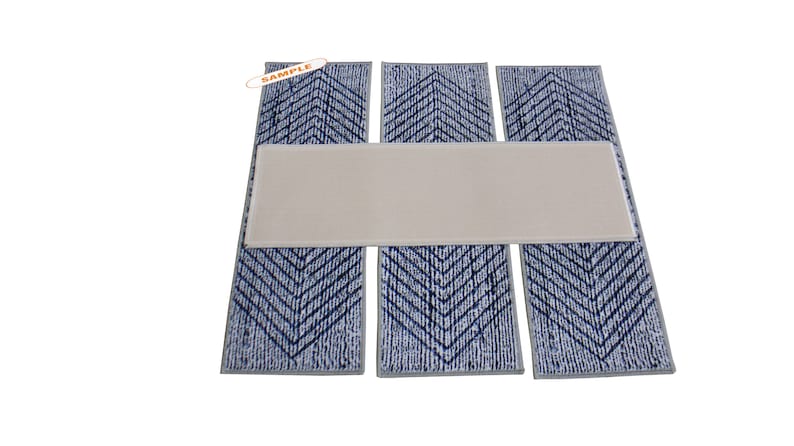 Non-Slip Stair Treads: Pet-Friendly Stair Rug Set,Stair Rug, Non Slip Stair Treads, Carpet Stair Runner Alternative, Modern Staircase Rug Bild 8