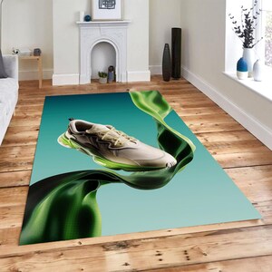 Shoes Mats,Sneakers Rug,Home Decor Rug,Fashion Street Rug,Hypebeast Area Rug,Kids Room Rug,Themed Rug,Floor Non-Slip Rug,MachineWashable Rug