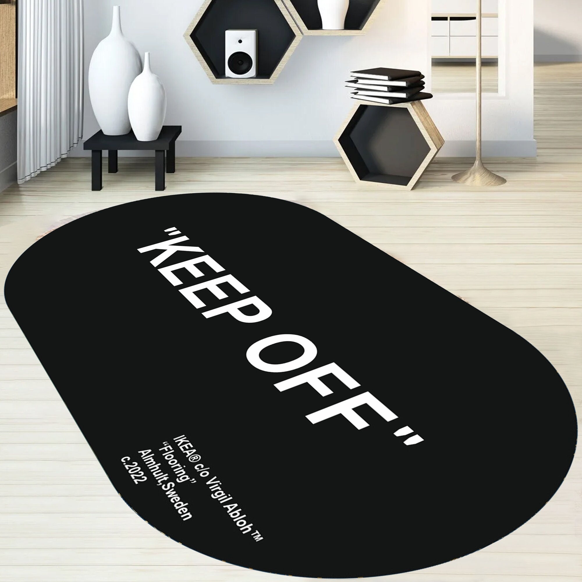 Off-White Ikea Keep Off Logo Rug