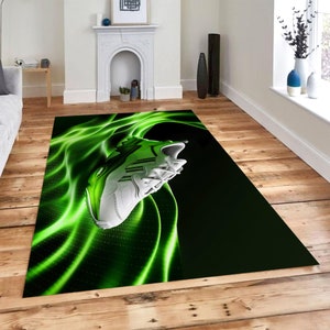 Fashion Street Rug,Sneakers Rug,Kids Room Rug,Home Decor Rug,Colorful Rug,Shoes Mats,Custom Rug,Kids Room Rug,Floor Non Slip Rug,Themed Rug,