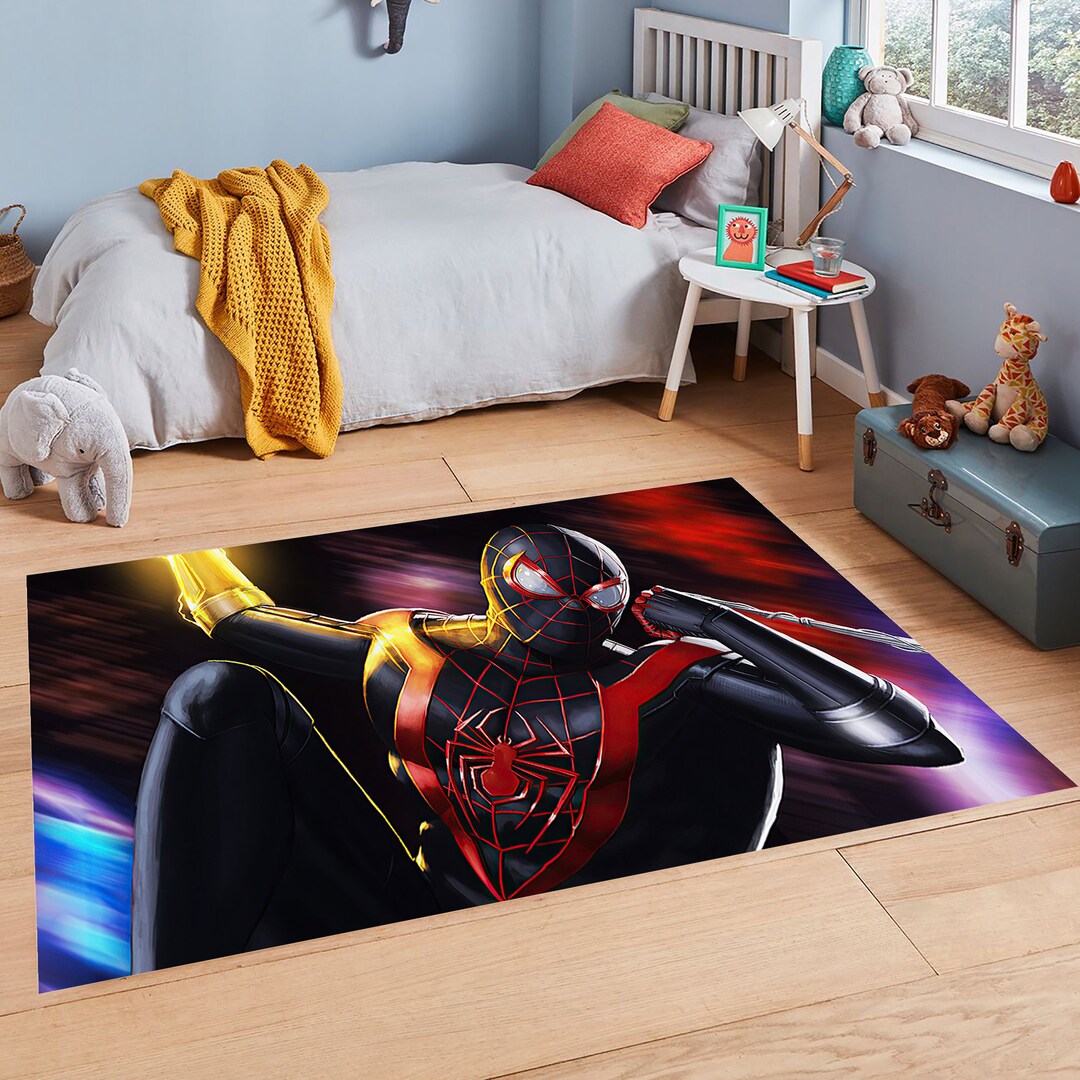 Spiderman Pattern,Room Rug,Spiderman Decor Rug,Popular Rug,Spiderman ...