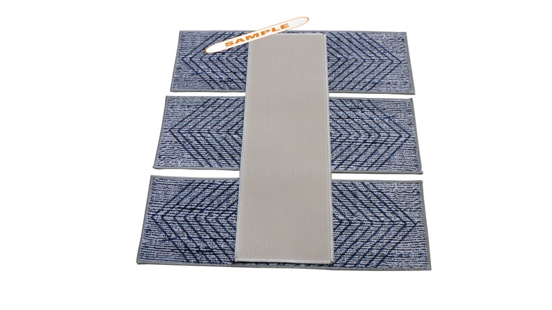 Non-Slip Stair Treads: Pet-Friendly Stair Rug Set,Stair Rug, Non Slip Stair Treads, Carpet Stair Runner Alternative, Modern Staircase Rug Bild 2