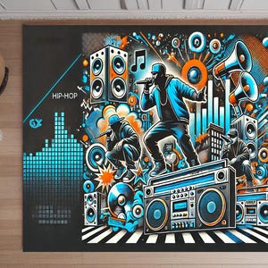 Rappers Rug,Awesome Rug,Music Decor,Decoración Del Hogar,Rap Stars Collage Rug,Music Room Rug,Unique Rug,Hip Hop Rug,Unique Rug,Legends Rug