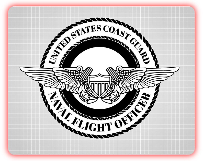 Naval Flight Officer Insignia Badges Of The United States Etsy