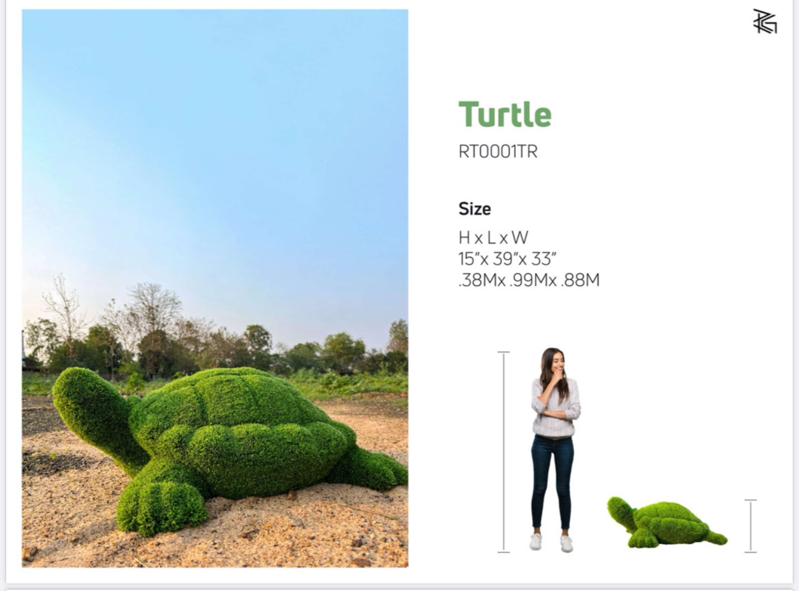 Handmade Artificial Turf Turtle Topiary: Fiberglass Garden Decor - Etsy