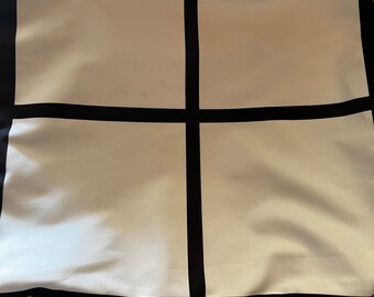 Funda/funda de almohada de sublimación de 4 paneles únicamente