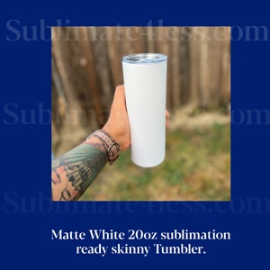 BULK PACK OF 25 - 20 oz Skinny Sublimation Tumbler – Sublimate4less