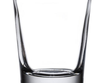 Vaso de chupito para sublimación transparente/esmerilado