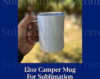 Taza Camper de 12oz para sublimación.