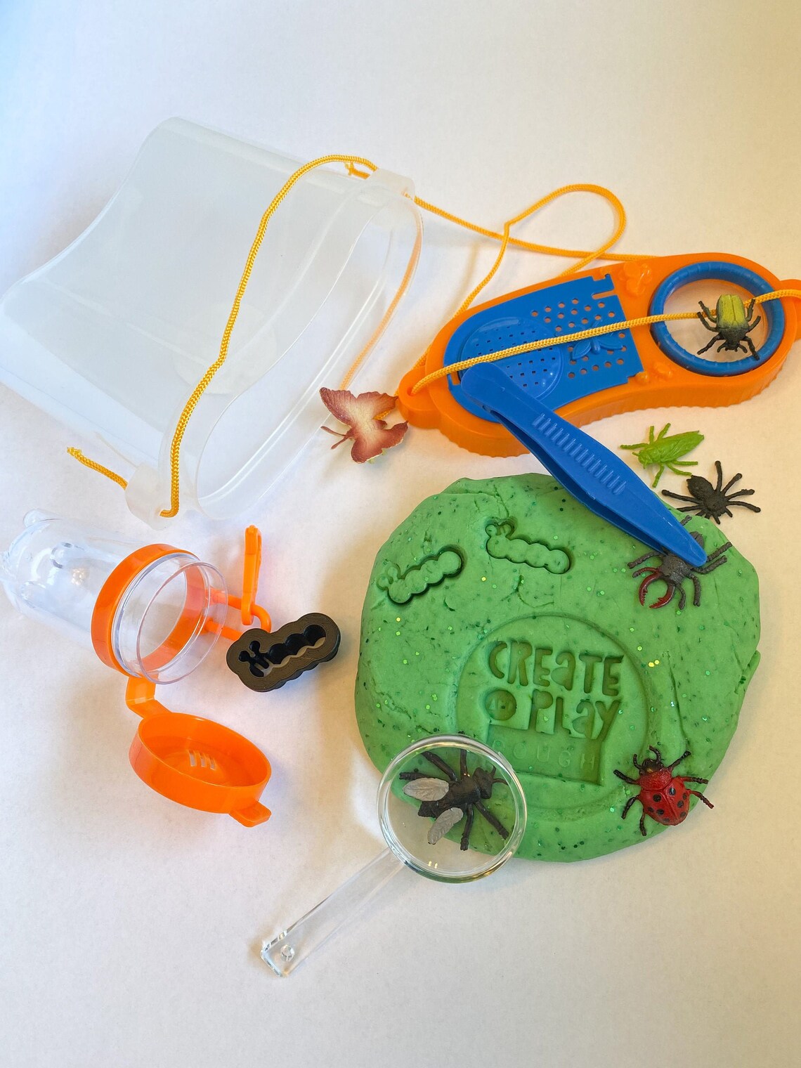Bug PlayDough Kit Bug Sensory Etsy