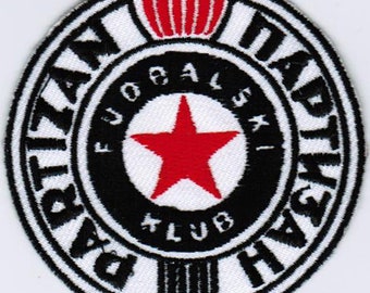 FK Partizan Serbia National Coat of Arms Red Star Belgrade 