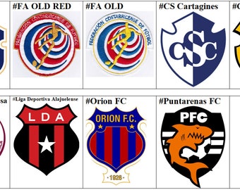 Costa Rica National CS Cartagines Herediano Deportivo Saprissa Liga Deportiva Alajuelense Orion Puntarenas FC Football Embroidered Patch