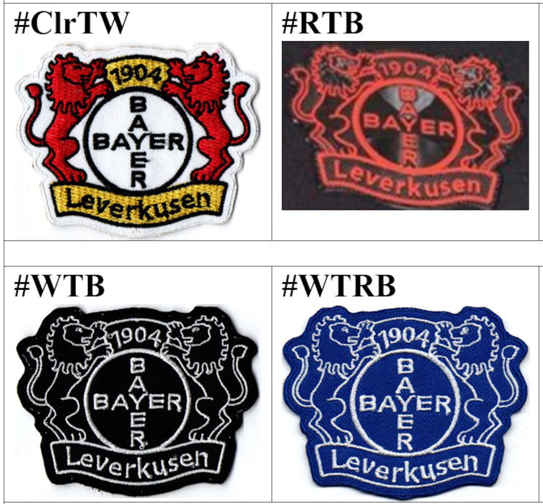 Bayer 04 Leverkusen German Germany Football Soccer Badge Iron on