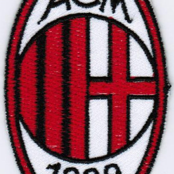 AC Associazione Calcio Milan Italy  Soccer Football Badge Iron On Embroidered Patch