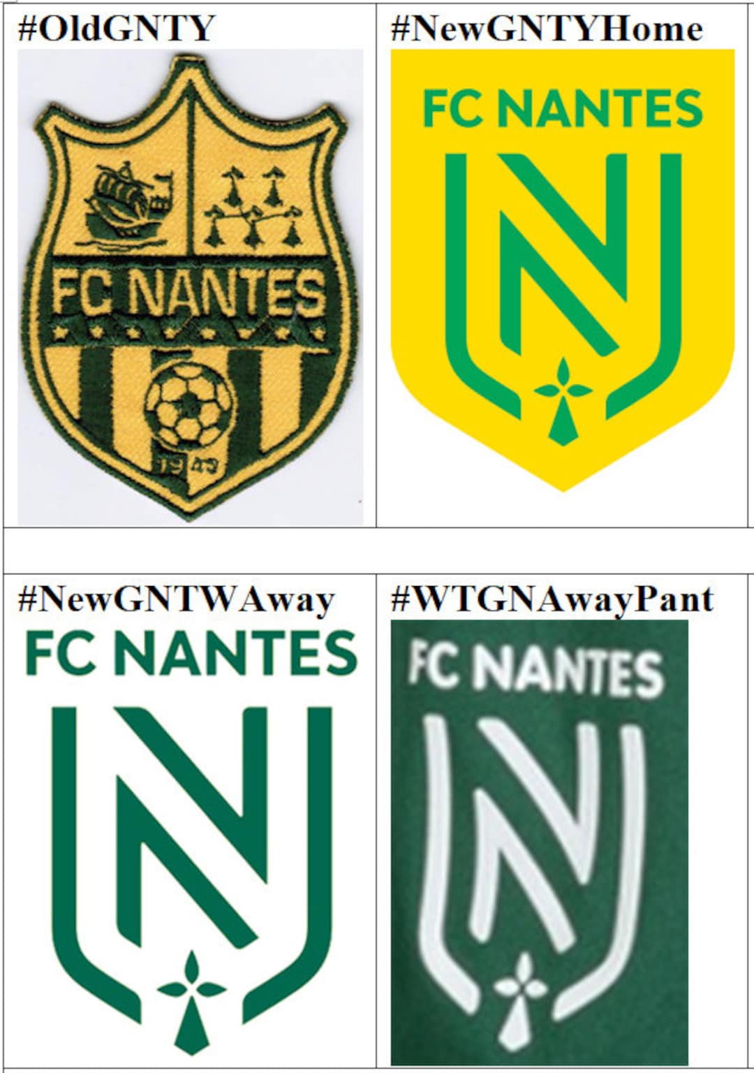 FC Nantes France Football Soccer Badge Iron on Embroidered - Etsy