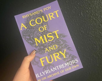 A Court of Mist and Fury - Rhys POV paperback (  message for alternate cover )