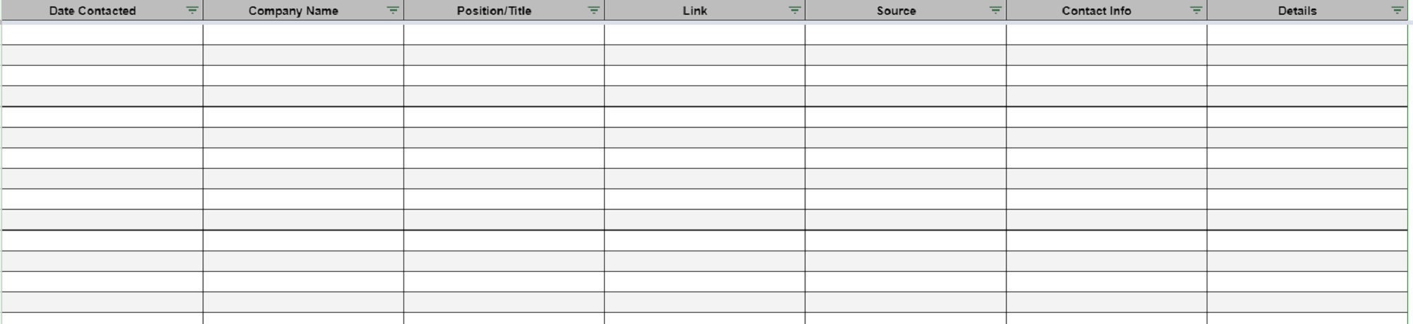 Job Search Activity | Etsy