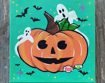 Halloween painting