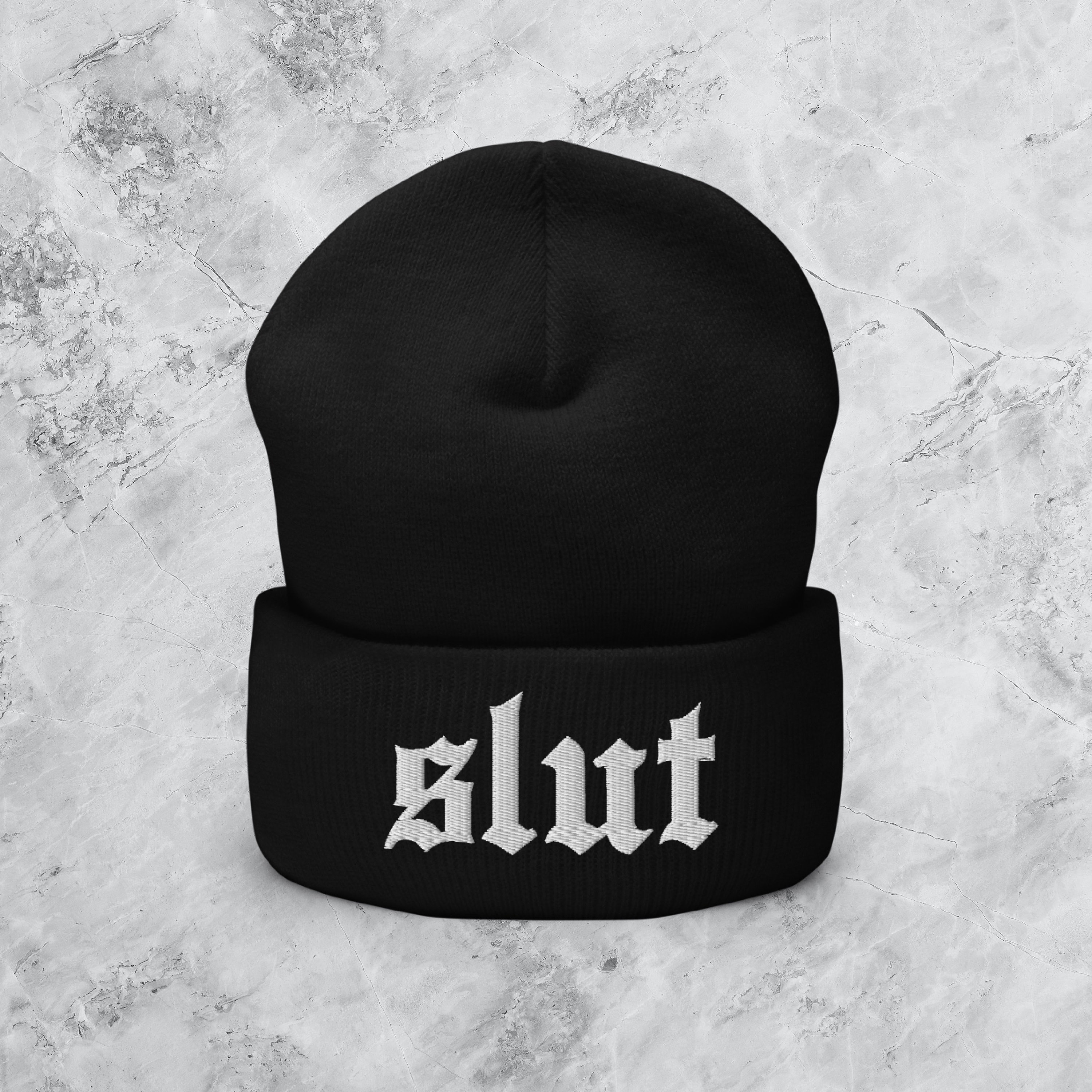 Slut Beanie | Dark Streetwear Fashion Goth Emo Punk Gift - Etsy