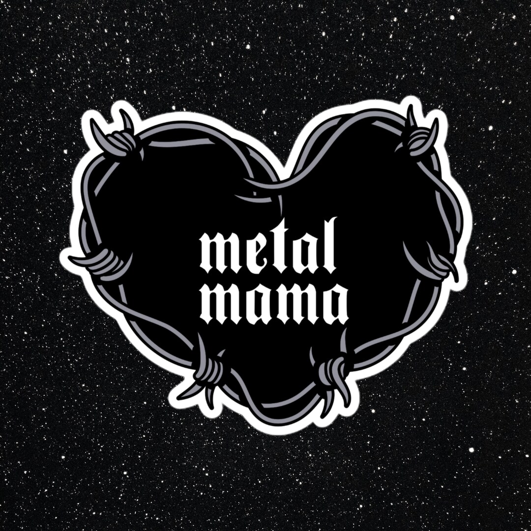 Metal Mama Sticker | Sticker for Car Bumper, Tuners, Racing, Truck ...