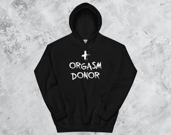 Orgasmus Spender Hoodie | Dark Street Fashion Mode Goth Emo Punk Geschenk