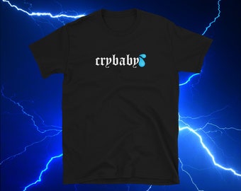 Camiseta Crybaby / Ropa urbana oscura, moda gótica, emo y punk, regalo