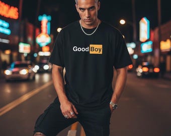 Good Boy Tee Shirt | Dark Streetwear Fashion Goth Emo Punk Gift