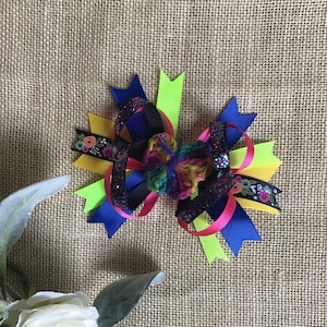 Encanto Bow, Mirabel bow, Girl&#39;s accessories, Hair&#39;s accessories.