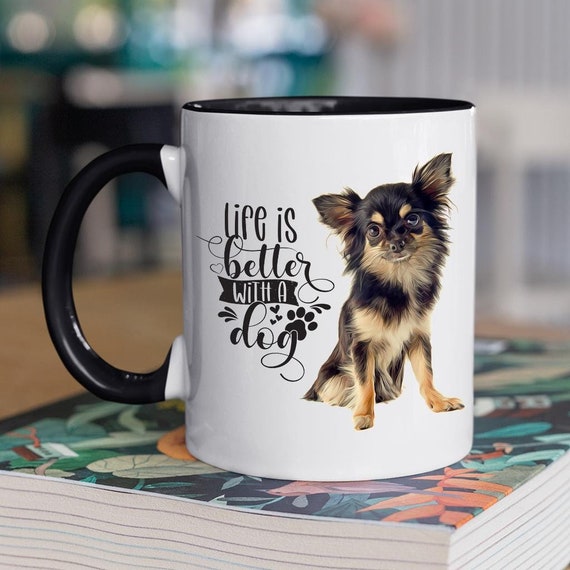 Chihuahua top coffee mug