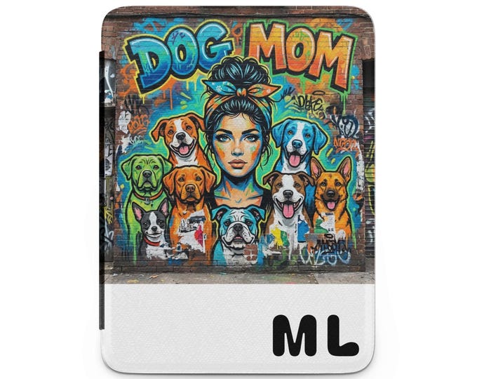 Cool Kindle Cover, Colorful Graffiti Art, Pet Lover Gift, Unique Reader Accessory, Trendy Kindle Cover, Cute Animal Kindle Protector